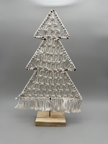 Boho macrame christmas tree - boho,